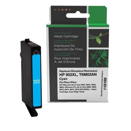 Clover Imaging Group Imaging Remanufactured High Yield Cyan Ink Cartridge 118189